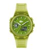 Montre LACOSTE SPORT INSPIRED Homme 2011432 Analogue Cadran MINERAL Vert Bracelet Silicone Vert Etanchéité 10BAR