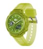 Montre LACOSTE SPORT INSPIRED Homme 2011432 Analogue Cadran MINERAL Vert Bracelet Silicone Vert Etanchéité 10BAR