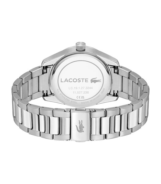 Montre LACOSTE CLASSIC ELEGANCE Homme 2011433 Analogue Cadran MINERAL Noir Bracelet Acier inoxydable Acier Etanchéité 5BAR