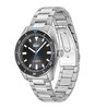 Montre LACOSTE CLASSIC ELEGANCE Homme 2011433 Analogue Cadran MINERAL Noir Bracelet Acier inoxydable Acier Etanchéité 5BAR
