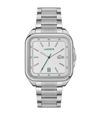 Montre LACOSTE LIFESTYLE Homme 2011460 Analogue Cadran MINERAL Argenté Bracelet Acier inoxydable Acier Etanchéité 5BAR