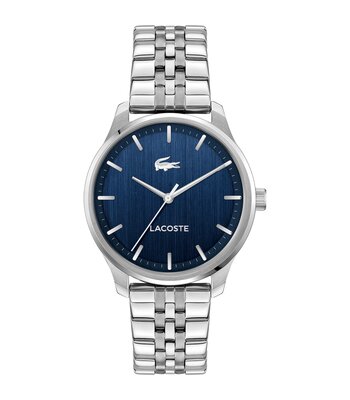 Montre LACOSTE CLASSIC ELEGANCE Homme 2011478 Analogue Cadran MINERAL Bleu Bracelet Acier inoxydable Acier Etanchéité 5BAR