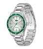 Montre LACOSTE CLASSIC ELEGANCE Homme 2011487 Analogue Cadran MINERAL Argenté Bracelet Acier inoxydable Acier Etanchéité 5BAR