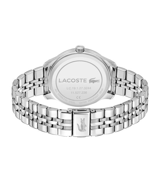 Montre LACOSTE CLASSIC ELEGANCE Homme 2011510 Analogue Cadran MINERAL Noir Bracelet Acier inoxydable Acier Etanchéité 5BAR