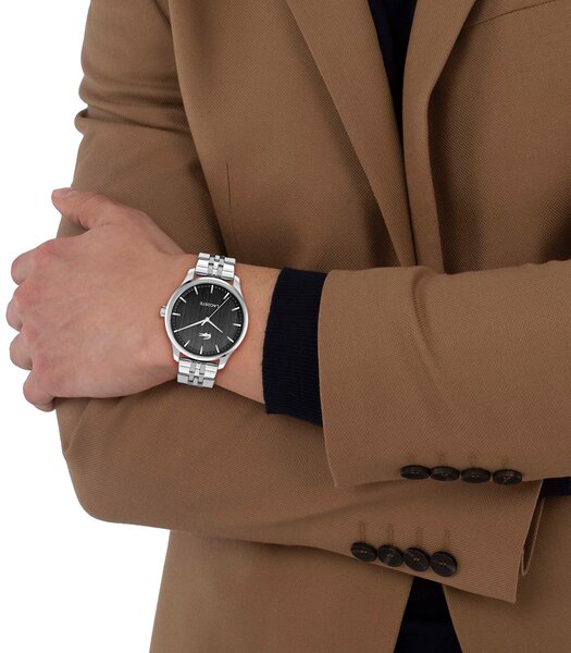 Montre LACOSTE CLASSIC ELEGANCE Homme 2011509 Analogue Cadran MINERAL Vert Bracelet Acier inoxydable Acier Etanchéité 5BAR