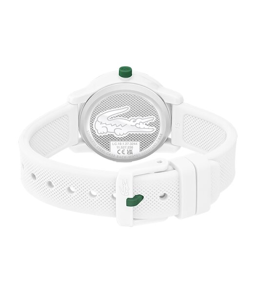 Montre LACOSTE SPORT INSPIRED Enfant 2030039 Analogue Cadran MINERAL Blanc Bracelet Silicone Blanc Boucle ardillon Etanchéité 5BAR
