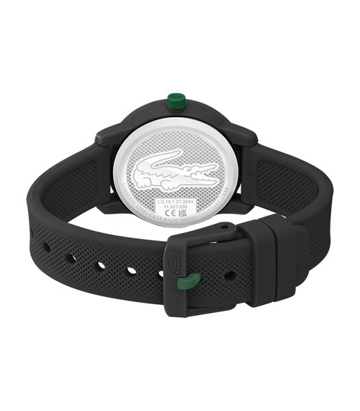 Montre LACOSTE SPORT INSPIRED Enfant 2030042 Analogue Cadran MINERAL Noir Bracelet Silicone Noir Boucle ardillon Etanchéité 5BAR