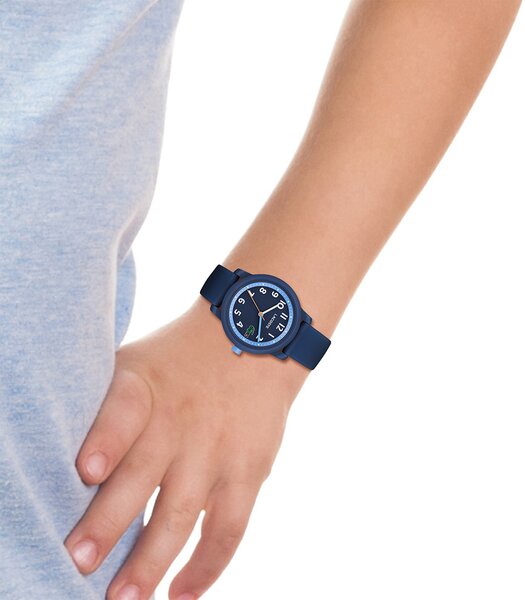 Montre LACOSTE SPORT INSPIRED Enfant 2030043 Analogue Cadran MINERAL Bleu Bracelet Silicone Bleu Boucle ardillon Etanchéité 5BAR
