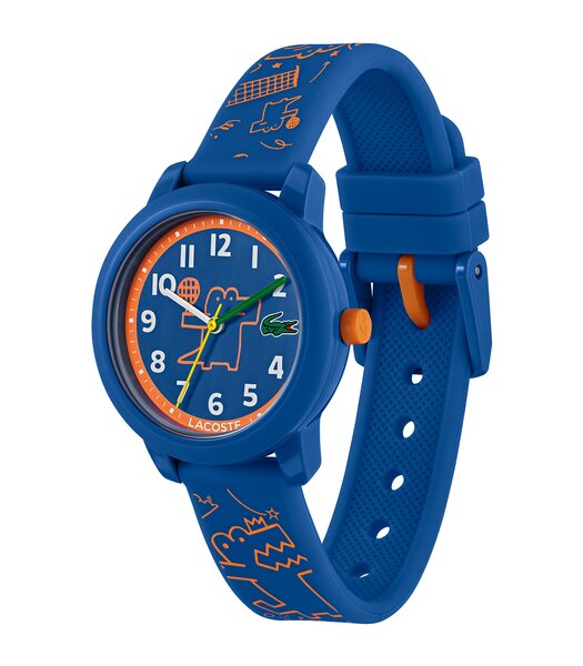 Montre LACOSTE SPORT INSPIRED Enfant 2030056 Analogue Cadran MINERAL Bleu Bracelet Silicone Bleu Boucle ardillon Etanchéité 5BAR
