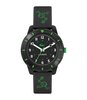 Montre LACOSTE Enfant 2030061 Analogue Cadran MINERAL Noir Bracelet Silicone Noir Etanchéité 5BAR