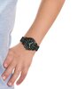 Montre LACOSTE Enfant 2030061 Analogue Cadran MINERAL Noir Bracelet Silicone Noir Etanchéité 5BAR
