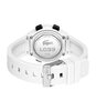Montre LACOSTE KIDS Enfant 2030064 Analogue Cadran MINERAL Vert Bracelet Silicone Blanc Etanchéité 10BAR