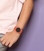 Montre LACOSTE KIDS Enfant 2030065 Analogue Cadran MINERAL Noir Bracelet Silicone Orange Etanchéité 10BAR