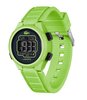 Montre LACOSTE KIDS Enfant 2030067 Analogue Cadran MINERAL Noir Bracelet Silicone Vert Etanchéité 10BAR