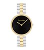 Montre CALVIN KLEIN WATCHES GLEAM Femme 25100012 Analogue Cadran MINERAL Noir Bracelet Acier inoxydable Acier / or jaune Boucle déployante Etanchéité