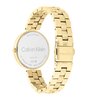 Montre CALVIN KLEIN WATCHES GLEAM Femme 25100014 Analogue Cadran MINERAL Acier Bracelet Acier Or jaune Boucle déployante Etanchéité 3BAR