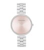 Montre CALVIN KLEIN WATCHES GLEAM Femme 25100015 Analogue Cadran MINERAL Rose Bracelet Acier inoxydable Acier Boucle déployante Etanchéité 3BAR