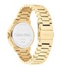 Montre CALVIN KLEIN WATCHES VIVACIOUS Femme 25100023 Analogue Cadran MINERAL Argenté Bracelet Acier Or jaune Boucle déployante Etanchéité 3BAR