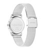 Montre CALVIN KLEIN WATCHES CK FEEL Femme 25100033 Analogue Cadran MINERAL Argenté Bracelet Acier inoxydable Acier Boucle déployante Etanchéité 3BAR