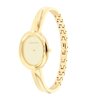 Montre CALVIN KLEIN WATCHES TWISTED BEZEL Femme 25100056 Analogue Cadran MINERAL Or jaune Bracelet Acier Or jaune Etanchéité 3BAR