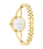 Montre CALVIN KLEIN WATCHES SCULPTED EMBRACE Femme 25100059 Analogue Cadran MINERAL Noir Bracelet Acier Or jaune Etanchéité 3BAR