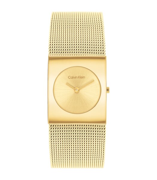 Montre CALVIN KLEIN WATCHES CK PULSE Femme 25100062 Analogue Cadran MINERAL Or jaune Bracelet Acier Or jaune Etanchéité 3BAR