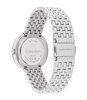 Montre CALVIN KLEIN WATCHES TWISTED BEZEL Femme 25100065 Analogue Cadran MINERAL Bleu Bracelet Acier inoxydable Acier Etanchéité 3BAR
