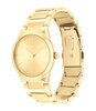 Montre CALVIN KLEIN WATCHES CK LINEAR ELEGANCE Femme 25100077 Analogue Cadran MINERAL Or jaune Bracelet Acier Or jaune Etanchéité 3BAR