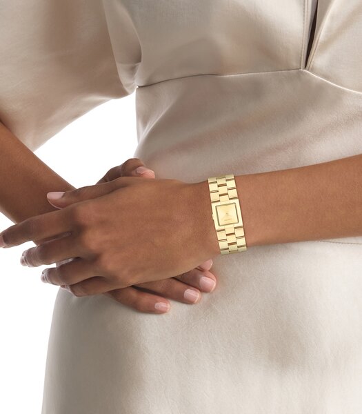 Montre CALVIN KLEIN WATCHES CK MERIDIAN Femme 25100089 Analogue Cadran MINERAL Or jaune Bracelet Acier Or jaune Etanchéité 3BAR