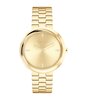 Montre CALVIN KLEIN WATCHES TWISTED BEZEL Femme 25100094 Analogue Cadran MINERAL Or jaune Bracelet Acier Or jaune Etanchéité 3BAR