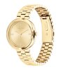 Montre CALVIN KLEIN WATCHES TWISTED BEZEL Femme 25100094 Analogue Cadran MINERAL Or jaune Bracelet Acier Or jaune Etanchéité 3BAR