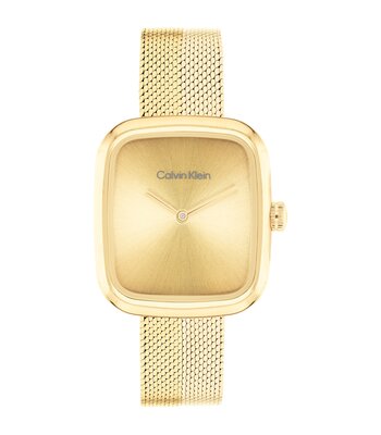 Montre CALVIN KLEIN WATCHES CK ADORE Femme 25100099 Analogue Cadran MINERAL Or jaune Bracelet Acier Or jaune Etanchéité 3BAR