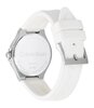 Montre CALVIN KLEIN WATCHES VIBRANCY Femme 25100106 Analogue Cadran MINERAL Blanc Bracelet Silicone Blanc Etanchéité 3BAR