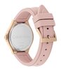 Montre CALVIN KLEIN WATCHES VIBRANCY Femme 25100108 Analogue Cadran MINERAL Rose Bracelet Silicone Rose Etanchéité 3BAR