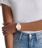 Montre CALVIN KLEIN WATCHES VIBRANCY Femme 25100108 Analogue Cadran MINERAL Rose Bracelet Silicone Rose Etanchéité 3BAR