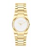 Montre CALVIN KLEIN WATCHES CK UNITE Femme 25100122 Analogue Cadran MINERAL Blanc Bracelet Acier Or jaune Etanchéité 3BAR