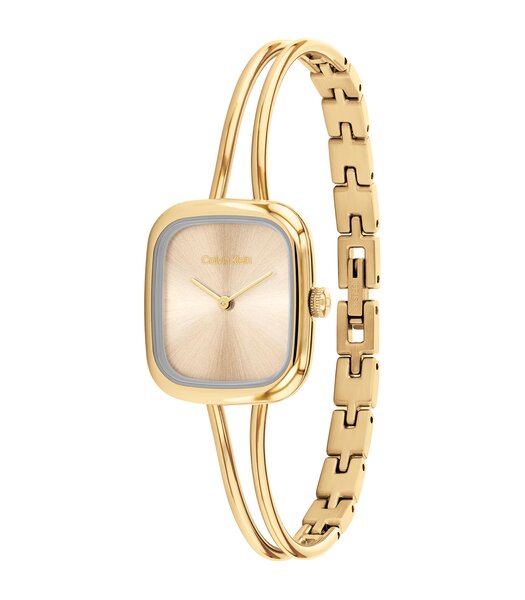 Montre CALVIN KLEIN WATCHES CK ADORE Femme 25100132 Analogue Cadran MINERAL Or jaune Bracelet Acier Or jaune Etanchéité 3BAR