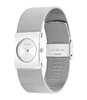 Montre CALVIN KLEIN WATCHES CK PULSE Femme 25100135 Analogue Cadran MINERAL Argenté Bracelet Acier inoxydable Acier Etanchéité 3BAR