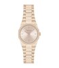 Montre CALVIN KLEIN WATCHES GEOMETRIC ELEGANCE Femme 25100144 Analogue Cadran MINERAL Beige Bracelet Acier Or jaune Etanchéité 3BAR
