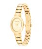 Montre CALVIN KLEIN WATCHES TWISTED BEZEL Femme 25100147 Analogue Cadran MINERAL Or jaune Bracelet Acier Or jaune Etanchéité 3BAR