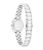 Montre CALVIN KLEIN WATCHES TWISTED BEZEL Femme 25100149 Analogue Cadran MINERAL Blanc Bracelet Acier inoxydable Acier Etanchéité 3BAR