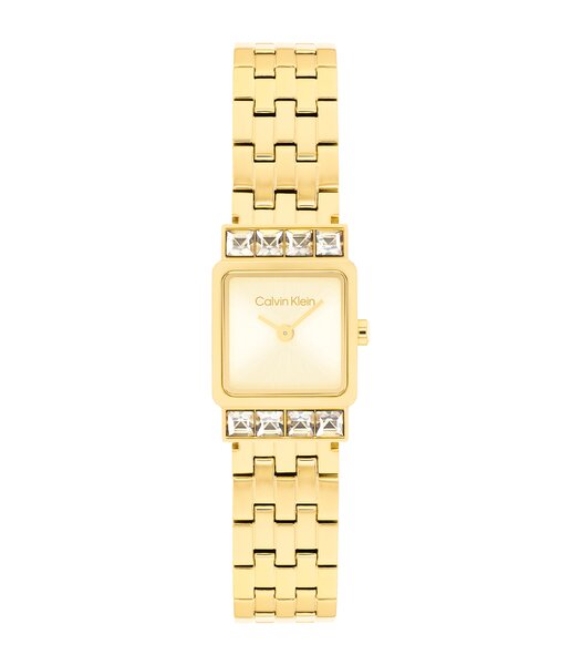 Montre CALVIN KLEIN WATCHES POISE Femme 25100162 Analogue Cadran MINERAL Or jaune Bracelet Acier Or jaune Etanchéité 3BAR