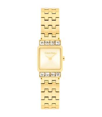 Montre CALVIN KLEIN WATCHES POISE Femme 25100162 Analogue Cadran MINERAL Or jaune Bracelet Acier Or jaune Etanchéité 3BAR