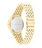 Montre CALVIN KLEIN WATCHES LUXE Femme 25100172 Analogue Cadran MINERAL Blanc Bracelet Acier Or jaune Etanchéité 3BAR