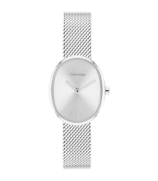 Montre CALVIN KLEIN WATCHES EUPHORIA Femme 25100173 Analogue Cadran MINERAL Argenté Bracelet Acier inoxydable Acier Etanchéité 3BAR