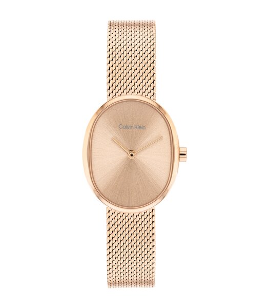 Montre CALVIN KLEIN WATCHES EUPHORIA Femme 25100175 Analogue Cadran MINERAL Or rose Bracelet Acier Or rose Etanchéité 3BAR