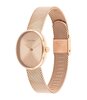 Montre CALVIN KLEIN WATCHES EUPHORIA Femme 25100175 Analogue Cadran MINERAL Or rose Bracelet Acier Or rose Etanchéité 3BAR