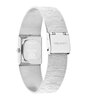 Montre CALVIN KLEIN WATCHES SOPHISTICATED SQUARE Femme 25100177 Analogue Cadran MINERAL Argenté Bracelet Acier inoxydable Acier Etanchéité 3BAR