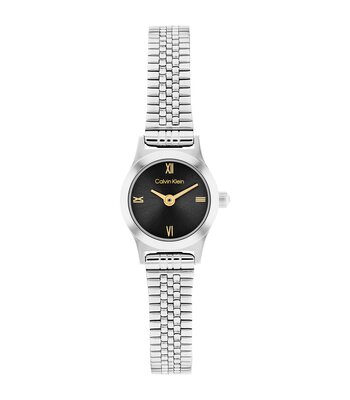 Montre CALVIN KLEIN WATCHES CK CONTEMPORARY Femme 25100200 Analogue Cadran MINERAL Noir Bracelet Acier inoxydable Acier Etanchéité 3BAR
