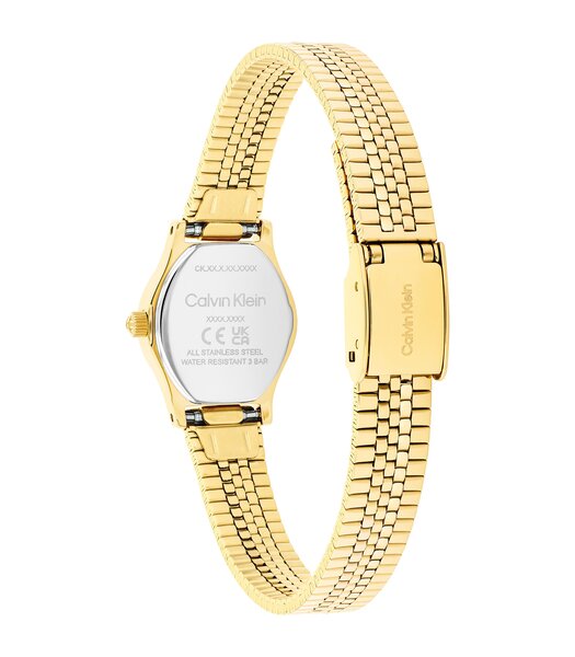 Montre CALVIN KLEIN WATCHES CK CONTEMPORARY Femme 25100201 Analogue Cadran MINERAL Or jaune Bracelet Acier Or jaune Etanchéité 3BAR